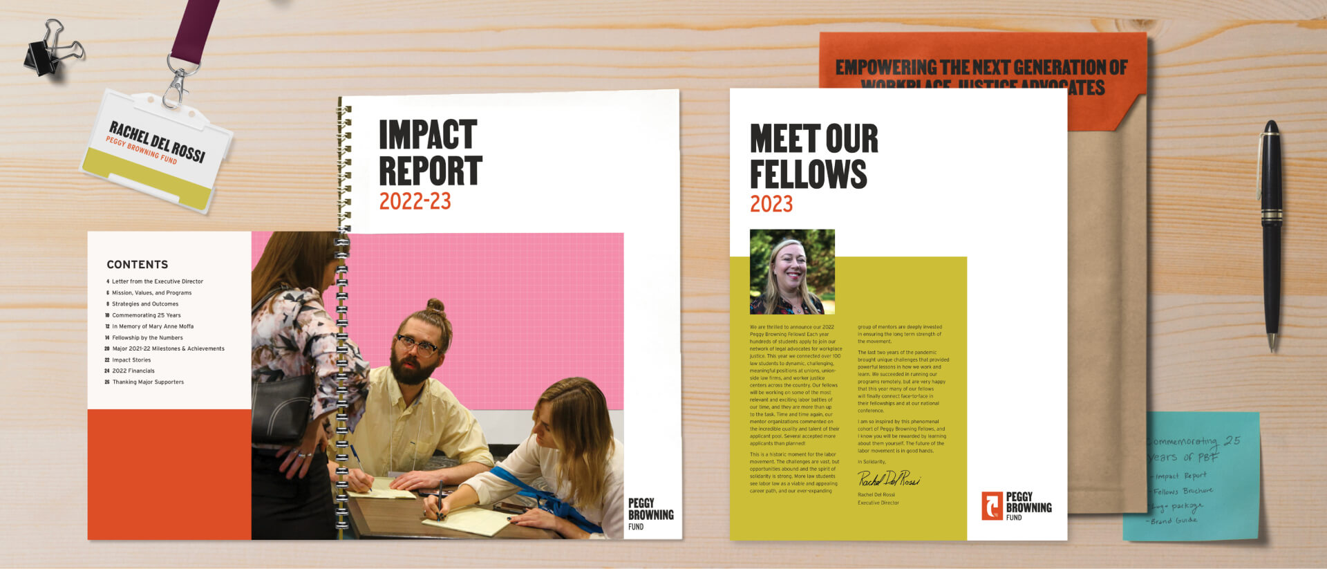 Peggy Browning Fund Rebranding