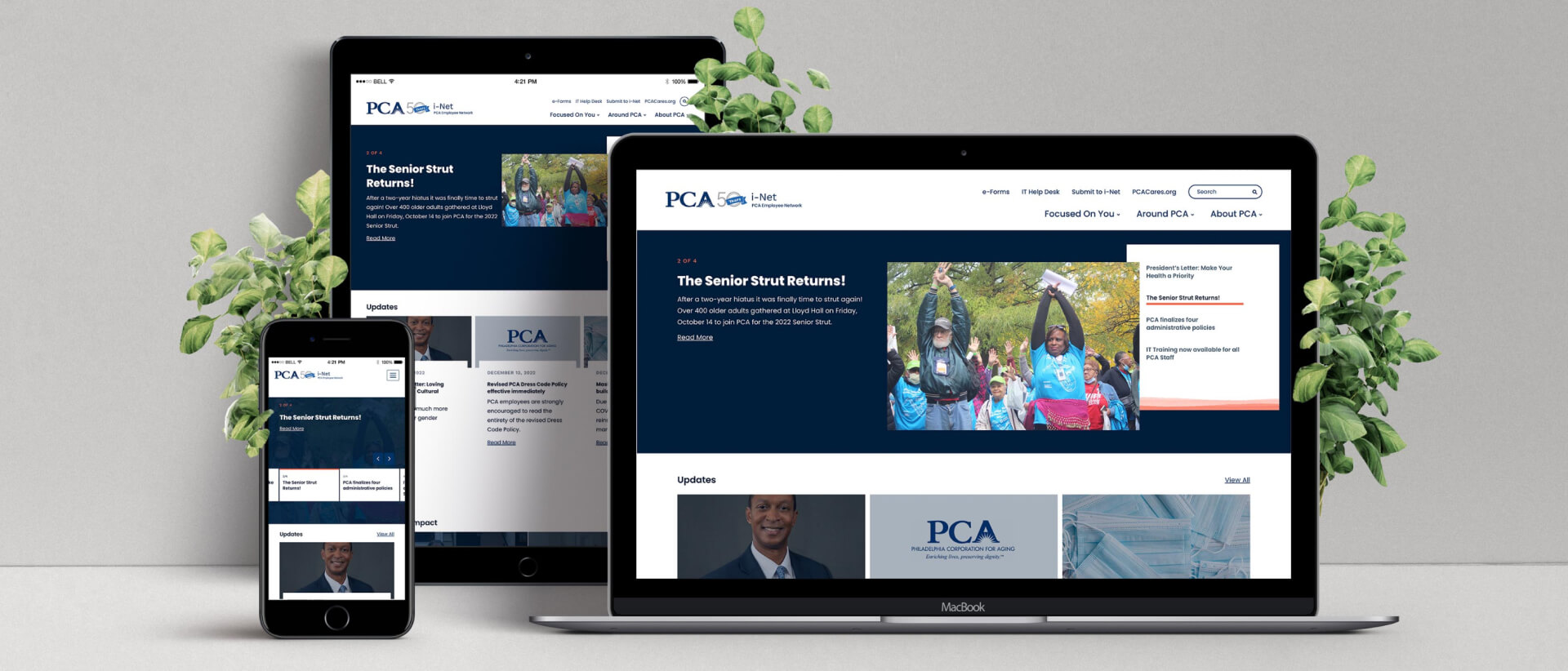 Philadelphia Corporation for Aging Intranet